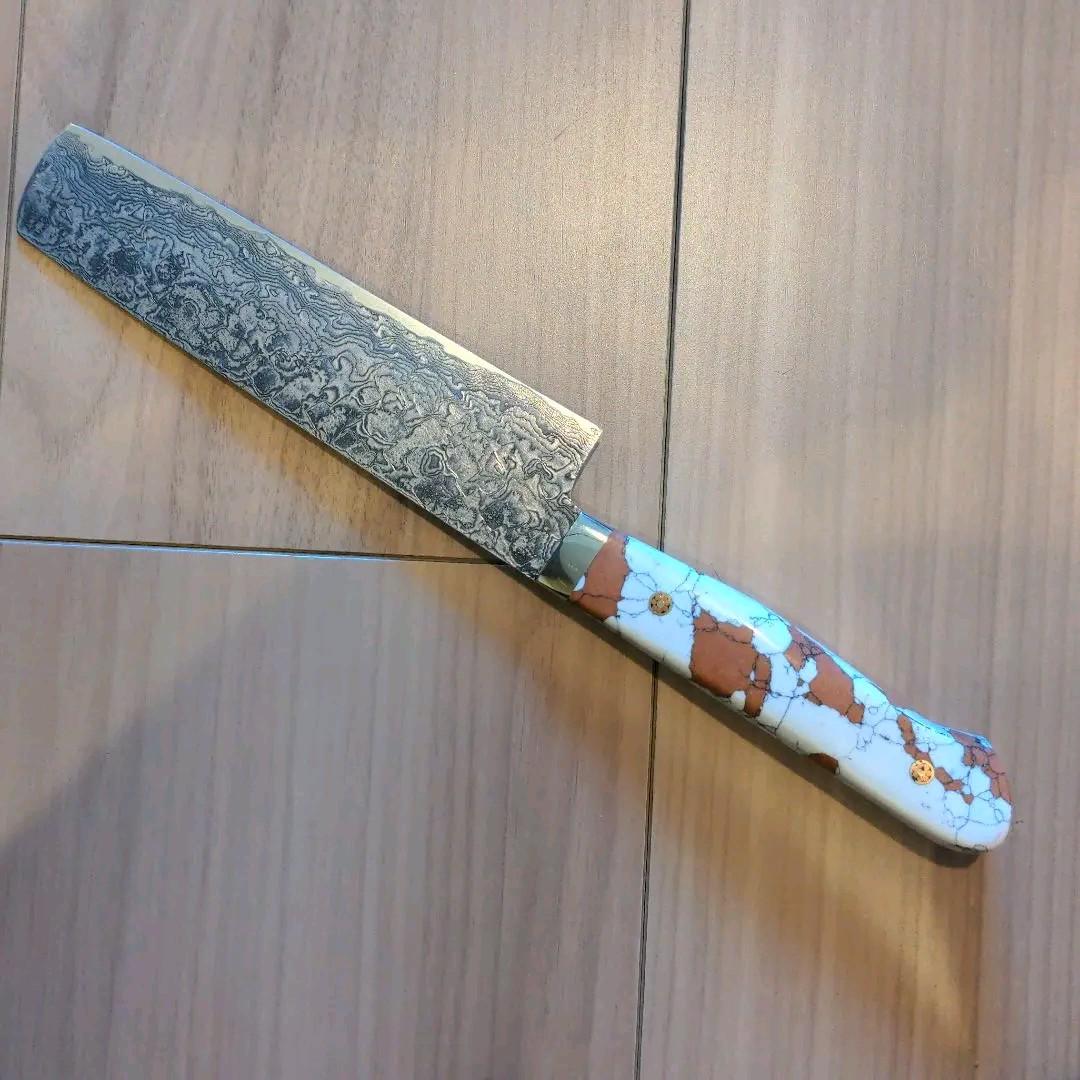 伊藤裕翠 ダマスカス包丁 菜切