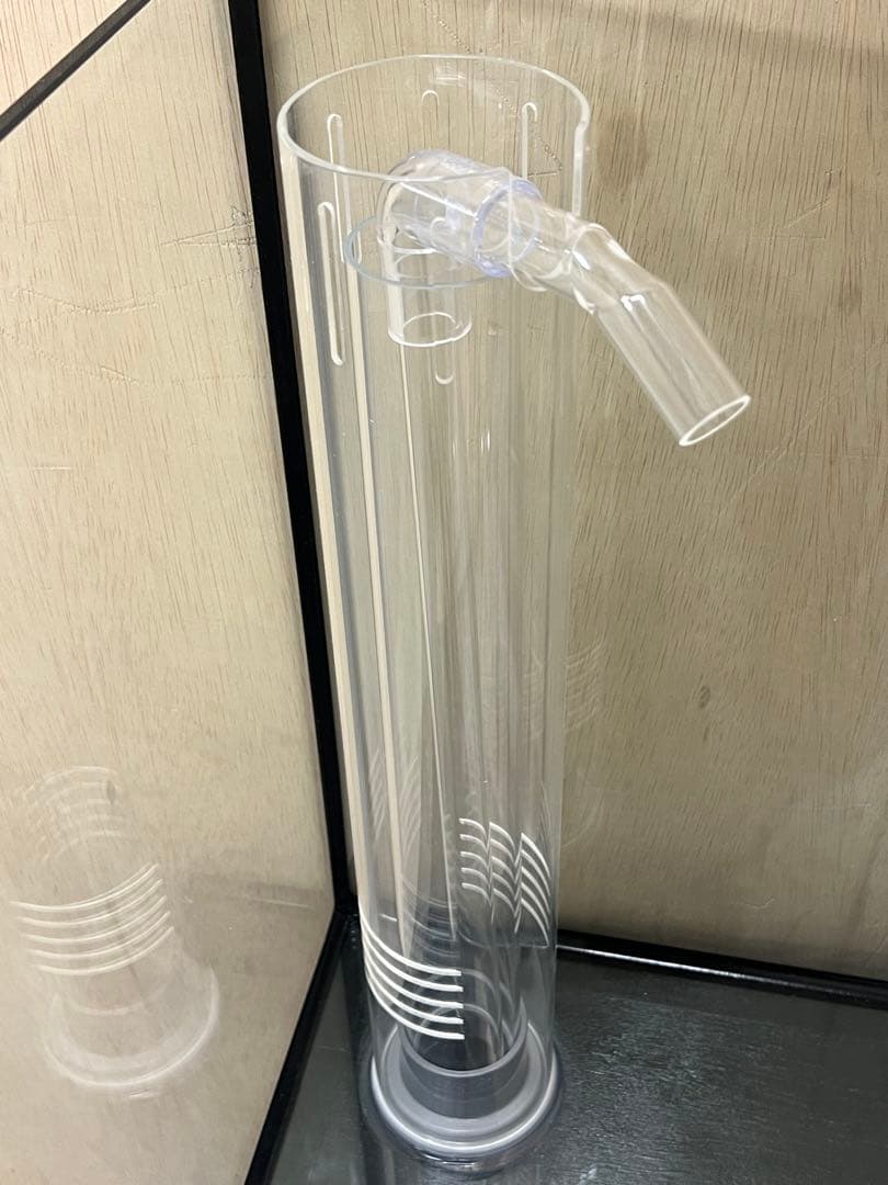 600×450×450オールガラスオーバーフロー水槽 ブラックシリコン