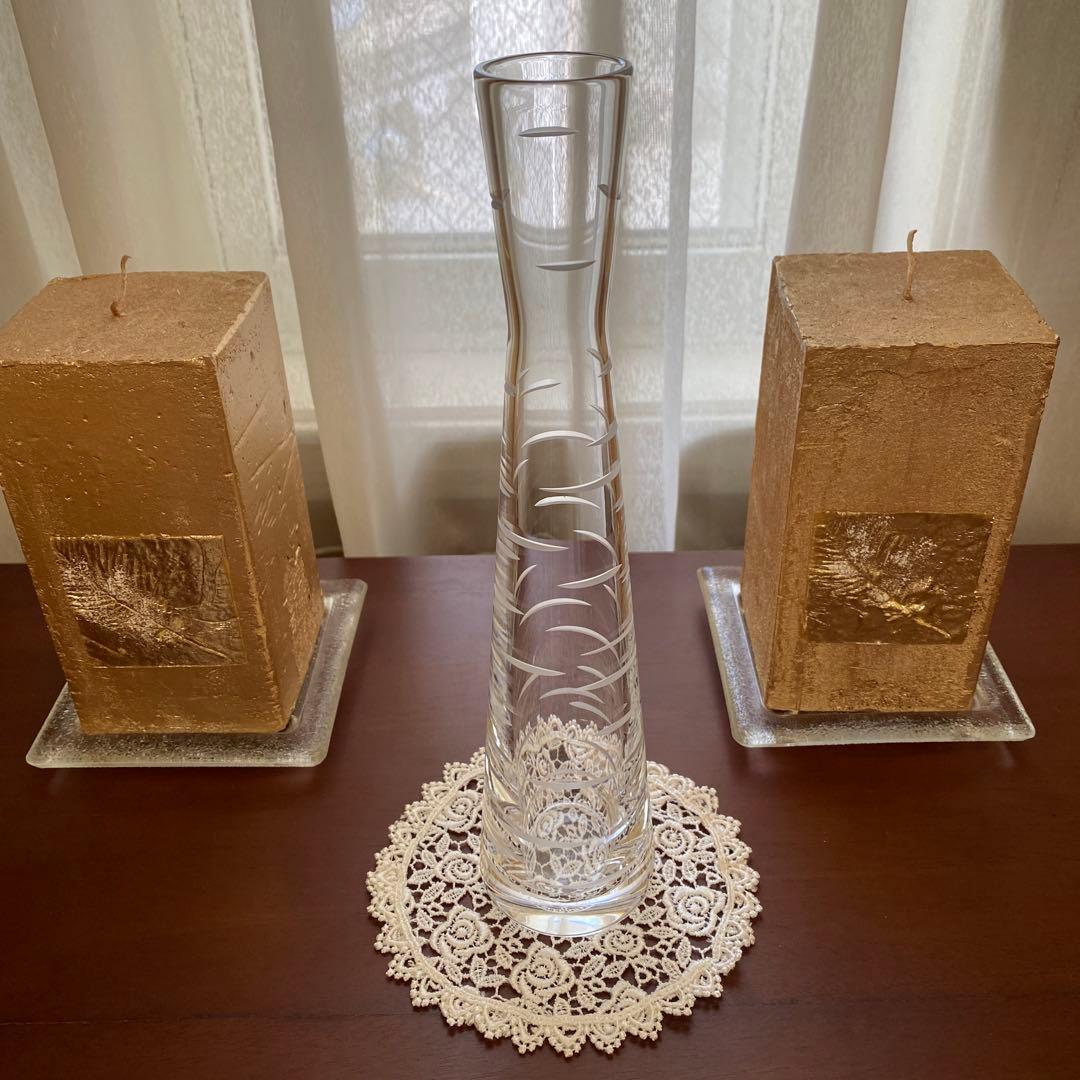 バカラ　一輪挿し　フラワーベース　花瓶