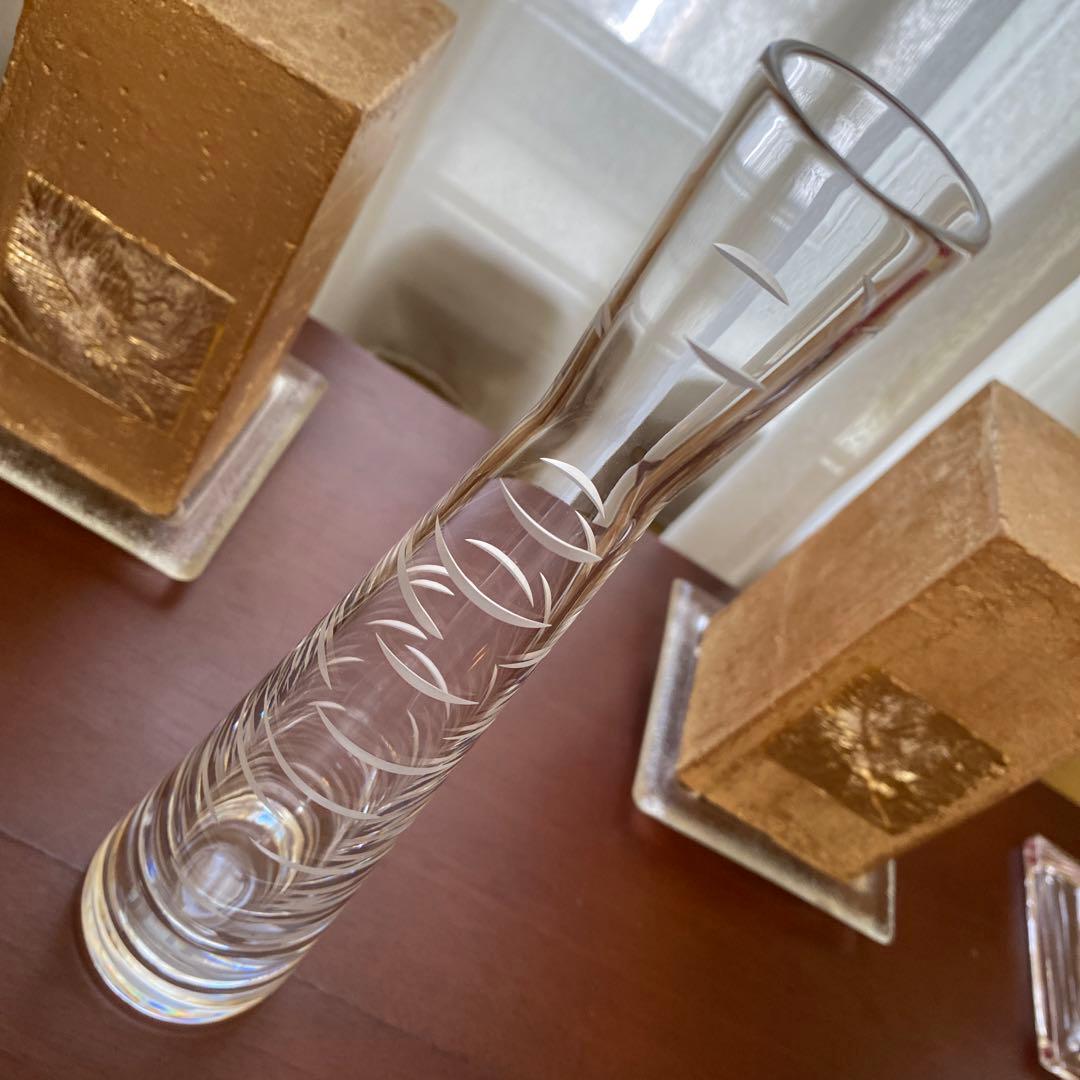 バカラ　一輪挿し　フラワーベース　花瓶