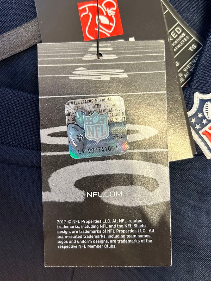 NIKE Justin Herbert NFL 公式ユニフォーム紺色　タグ付き