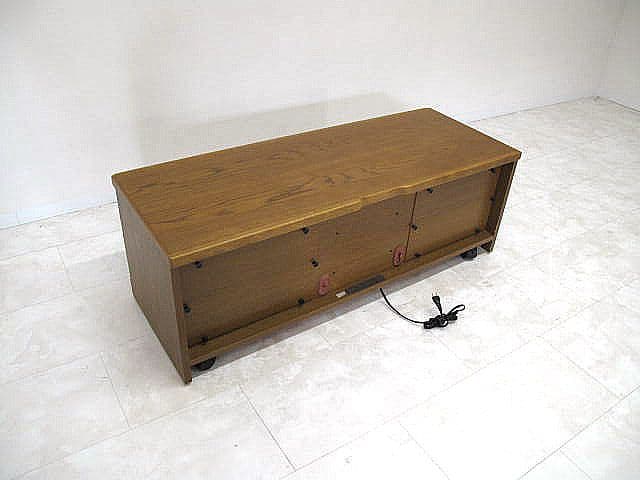 美品　浜本工芸　TVボード W125cm ナラ無垢材 テレビボード 約12万