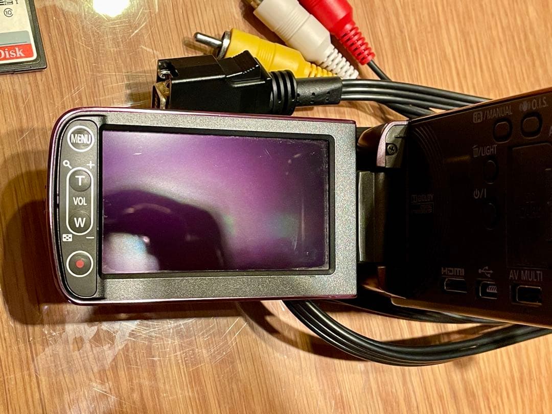 Panasonic パナソニック HDC-TM35 ビデオカメラ 電池2個付き