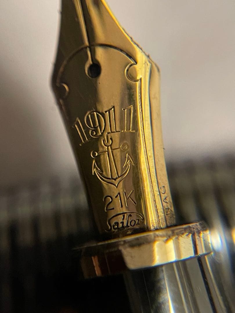 Sailor セーラー　プロフィット　1911 21K BLACK×GOLD