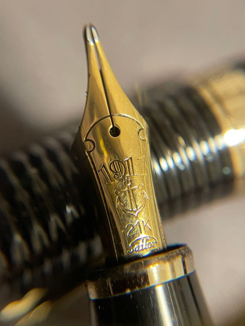 Sailor セーラー　プロフィット　1911 21K BLACK×GOLD