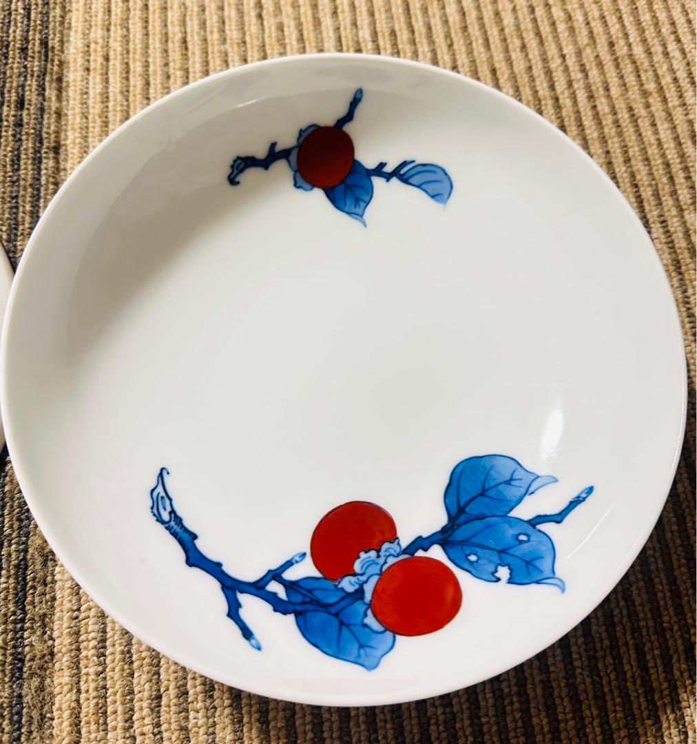 人門国宝十三代酒井田柿右衛門4枚ロイヤルコペンハーゲン イヤープレート1994年