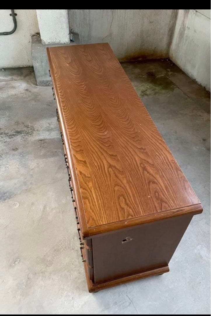 アンティーク　丸脚　チェスト　サイドボード　ヴィンテージ