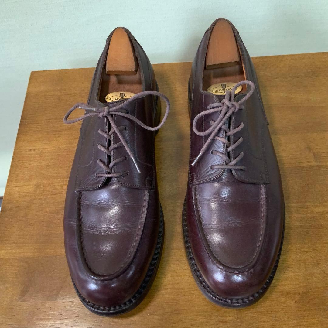 J.M.WESTONウエストン641ゴルフ 7 1/2D ブラウン ツリー付き