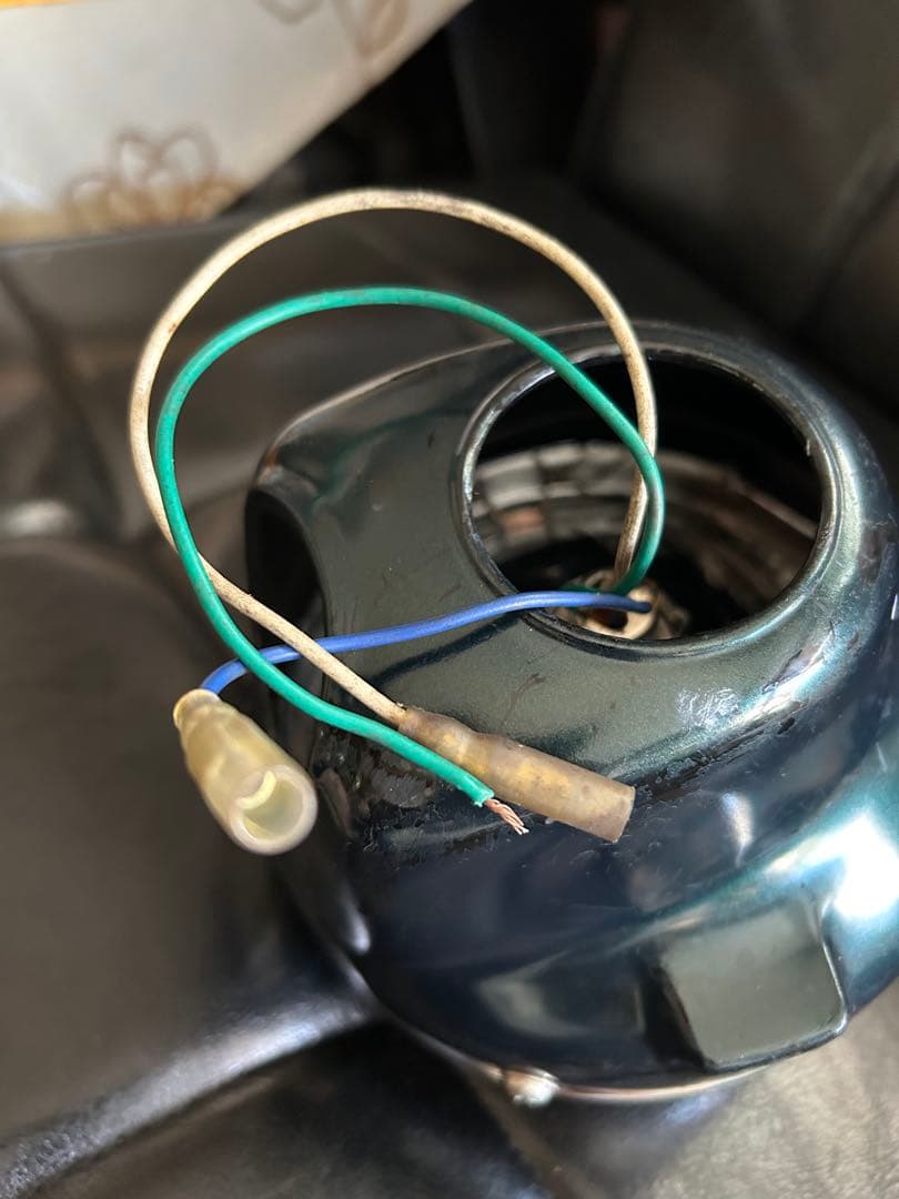 マーシャル風　イエローレンズヘッドライト LED シャリー　ダックス　モンキー