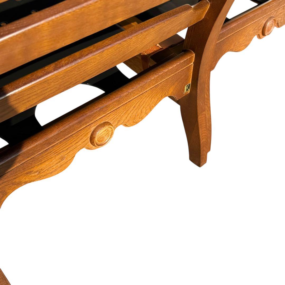 KZ028 飛騨産業　穂高　セパレート　キツツキ　木枠のみ　2Pソファ　2人掛け