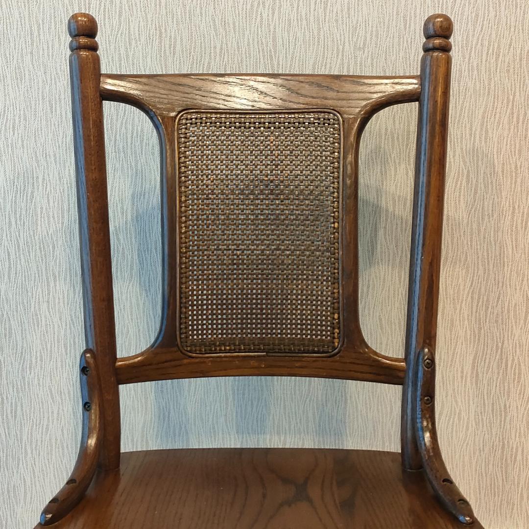 ヴィンテージ　Shin-Leeシンリー　ラタンバック　ダイニングチェア②