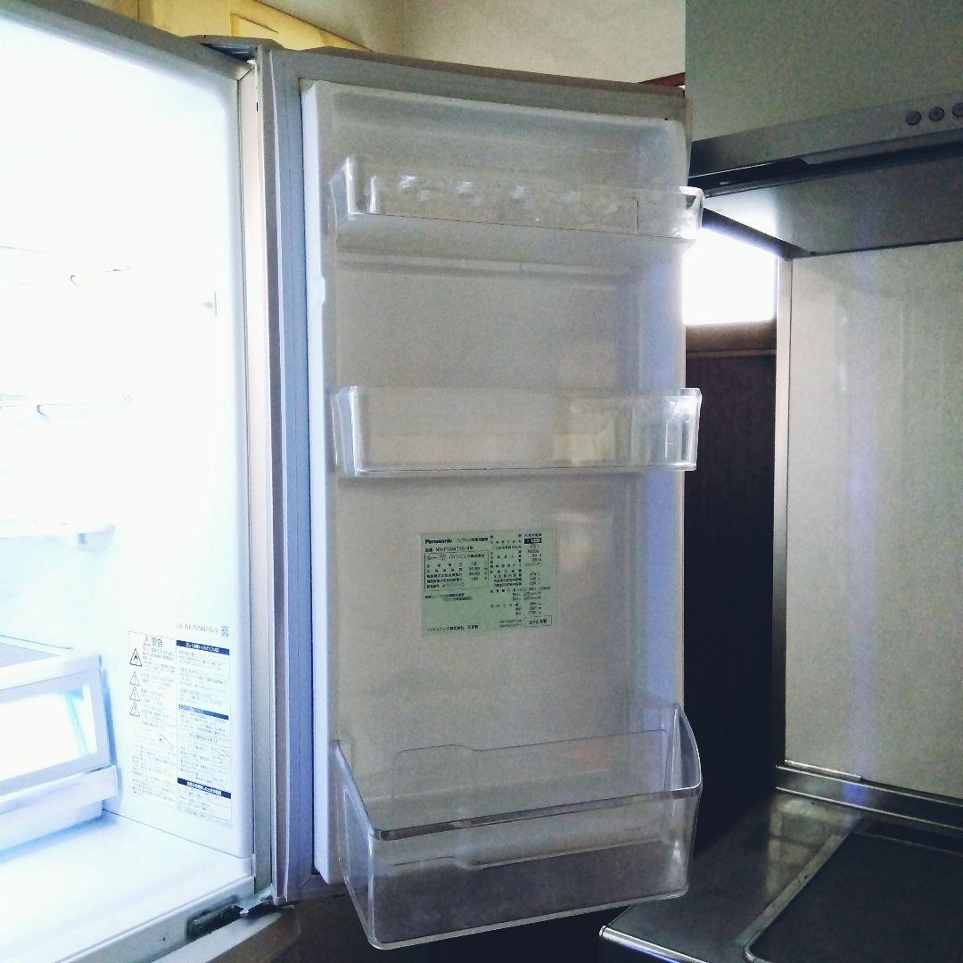 川崎　474L 大容量　極美品 Panasonic NR-FVM471S 冷蔵庫