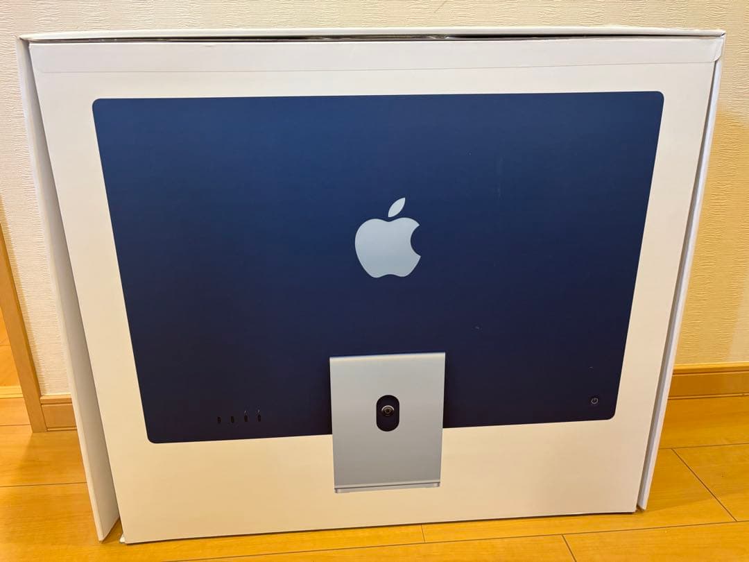 Apple iMac 24インチ M1/ブルー （2021年11月購入）