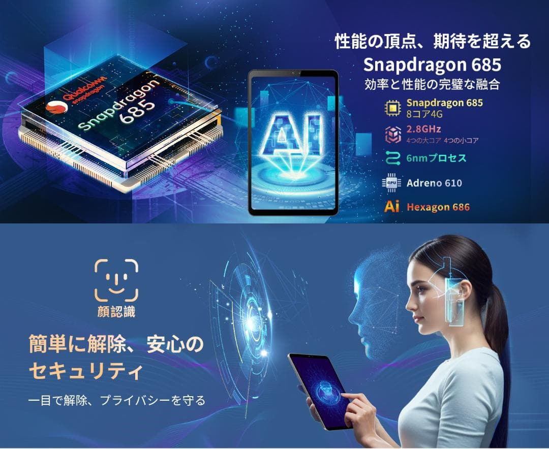 新品❤️8.4インチ タブレット 高性能 多機能 Widevine L1対応✨