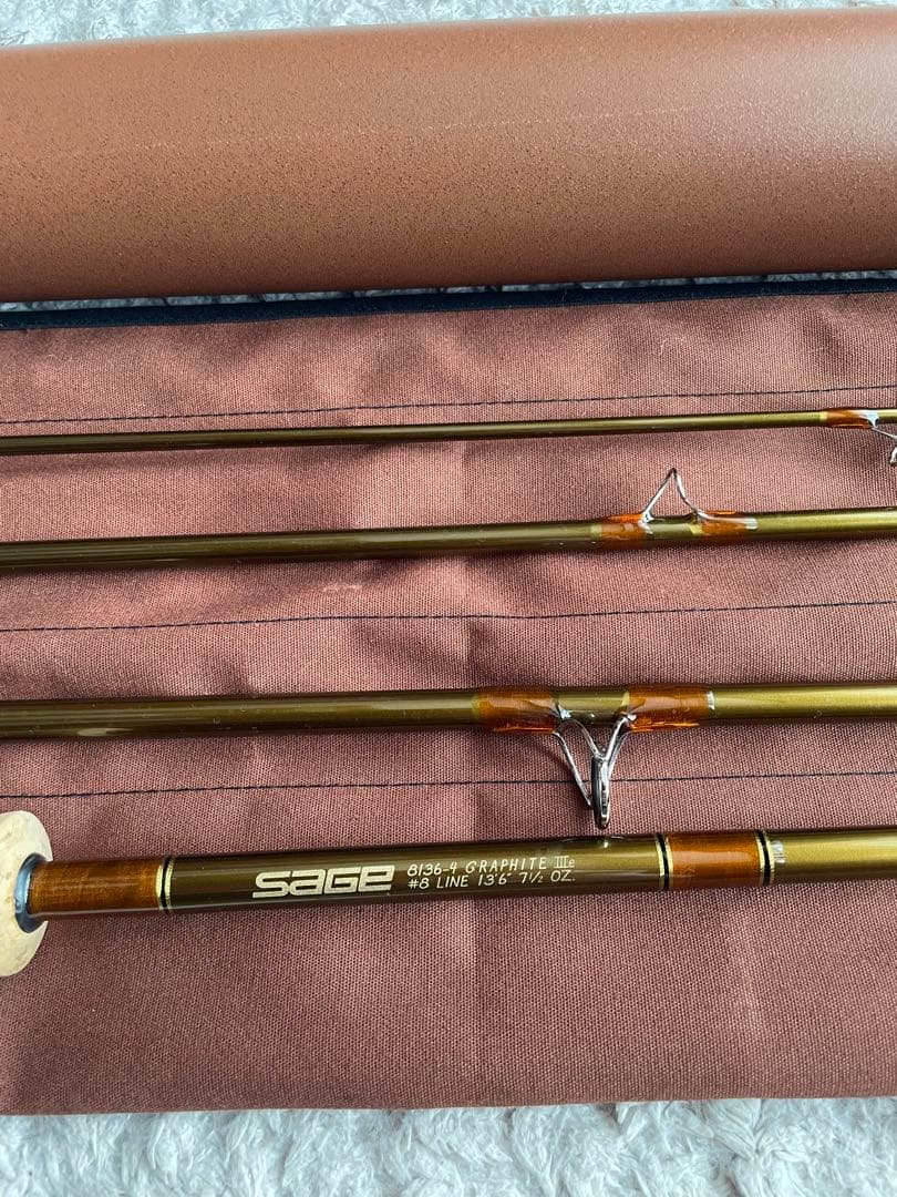 sage グラファイトⅢe 13.6ft8番