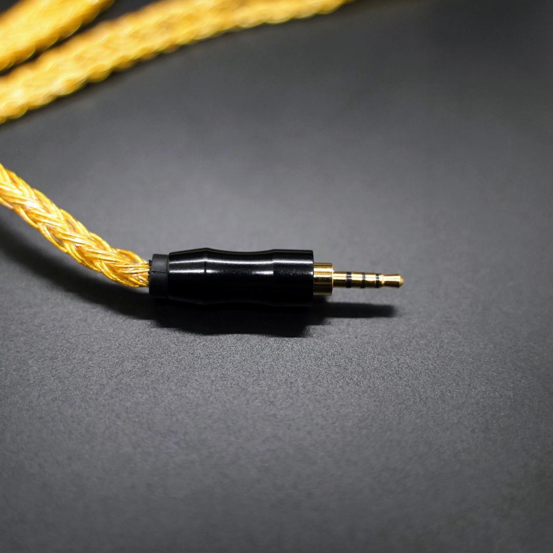 最後1点!16コア 金メッキケーブル C IEM 2pin/2.5mmバランス