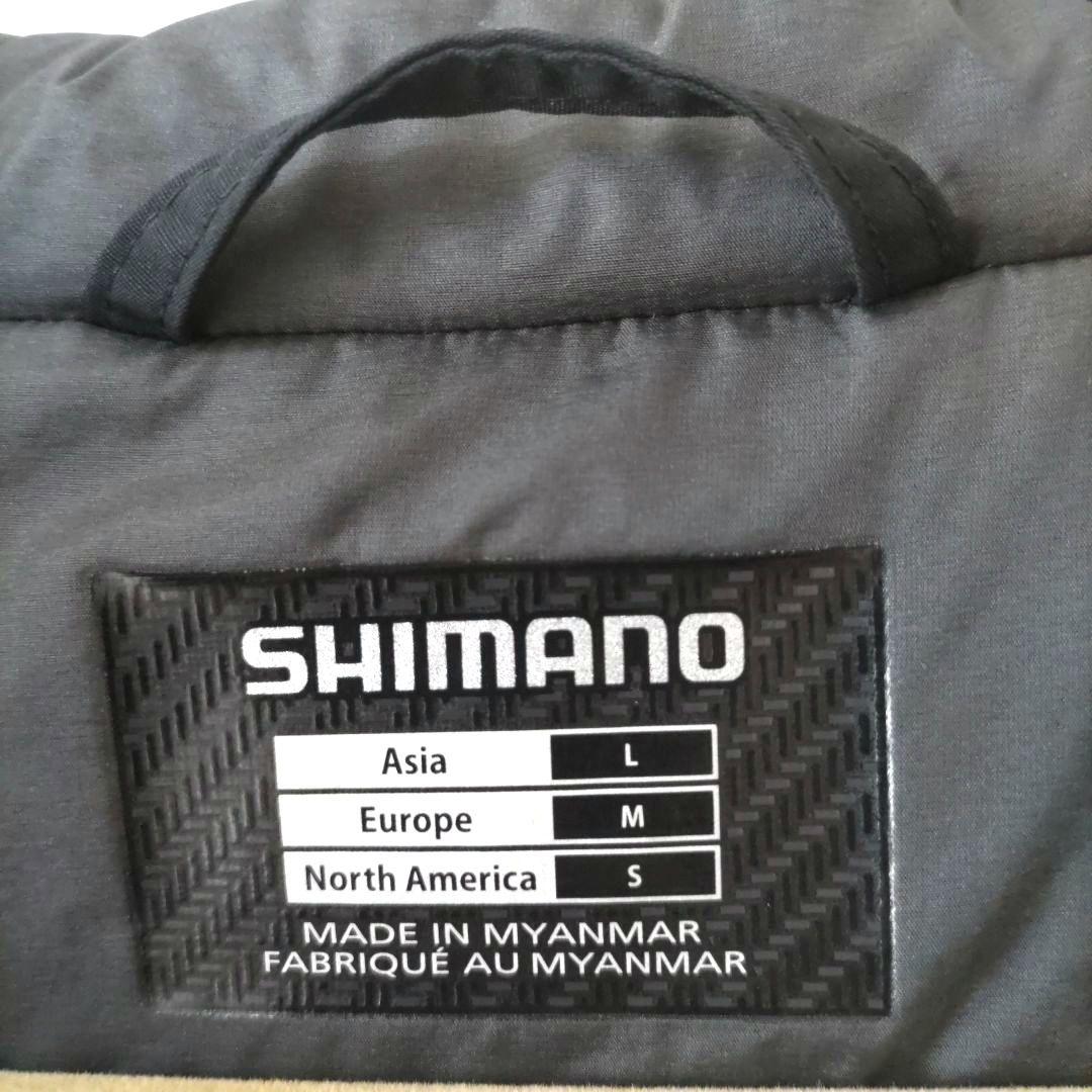 シマノ　ＤＳエクスプローラーウォームジャケット ＲＢ−０４ＪＳ　ブラック　Ｌ