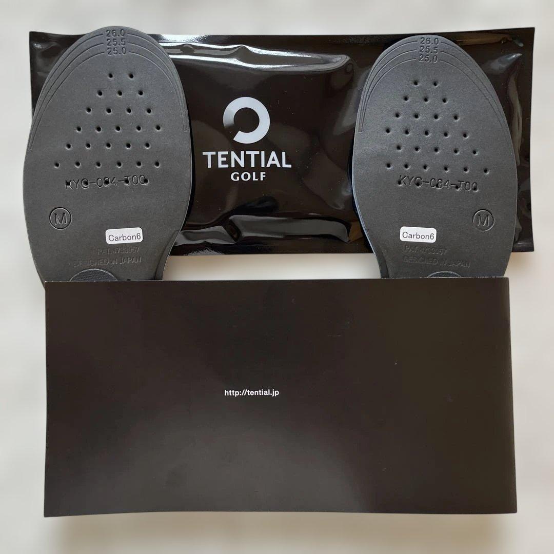 TENTIAL インソール・ゴルフ・カーボン　M