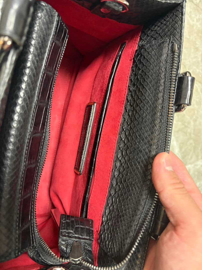 君がいない　池田工芸　オールクロコ　ラウンジトート