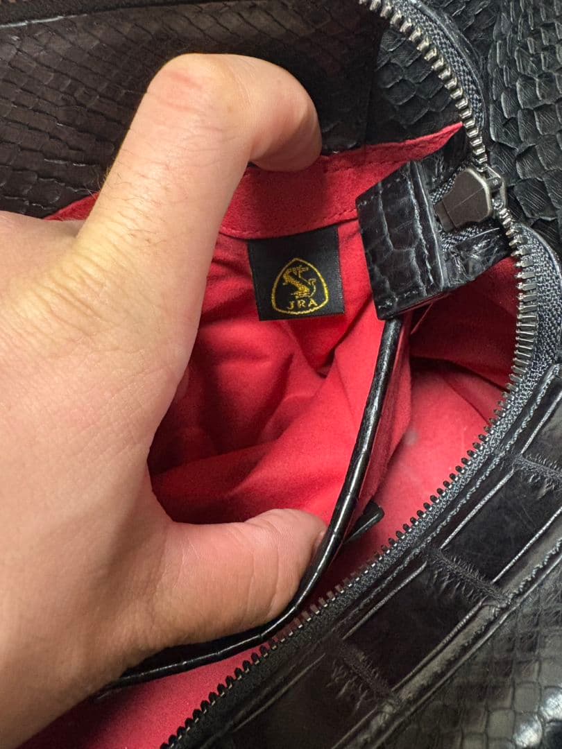 君がいない　池田工芸　オールクロコ　ラウンジトート