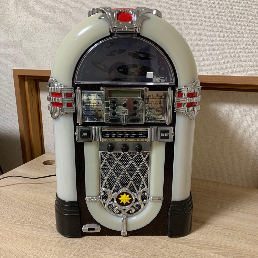 希少 おすすめ ジュークボックス(CD.ラジオ不可)ライトのみ可能インテリアに、