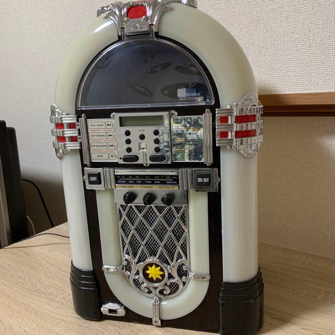 希少 おすすめ ジュークボックス(CD.ラジオ不可)ライトのみ可能インテリアに、