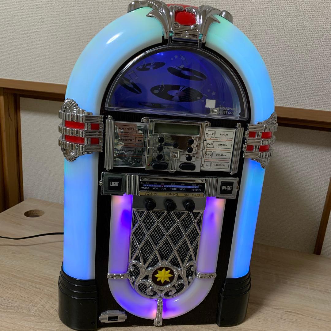 希少 おすすめ ジュークボックス(CD.ラジオ不可)ライトのみ可能インテリアに、