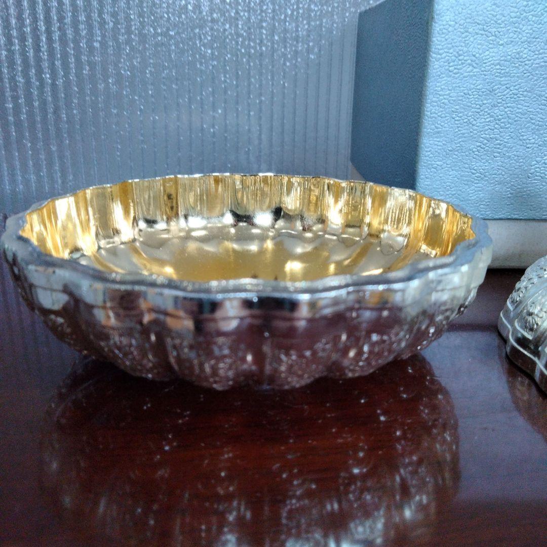 希少 昭和中期　 国産　カボチャ型 　小物入れ　ヴィンテージ アンティーク