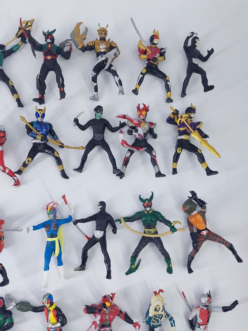 仮面ライダー ガシャポン 56体 BANDAI HGシリーズ 武器 怪人他