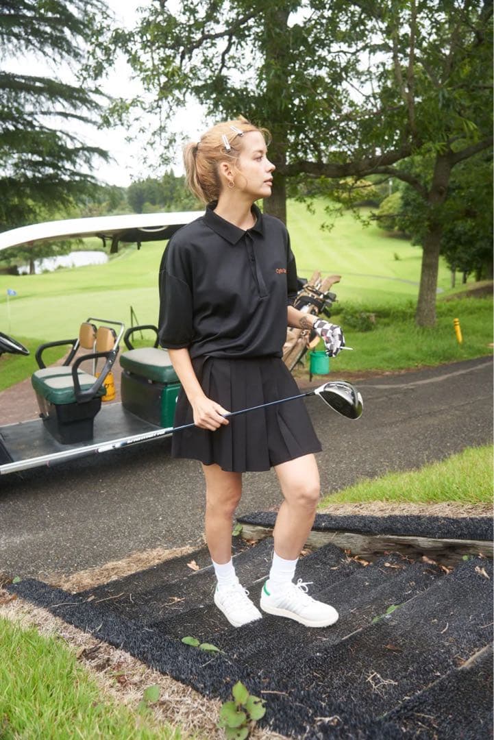 Cph/golf スカート　ブラック　M