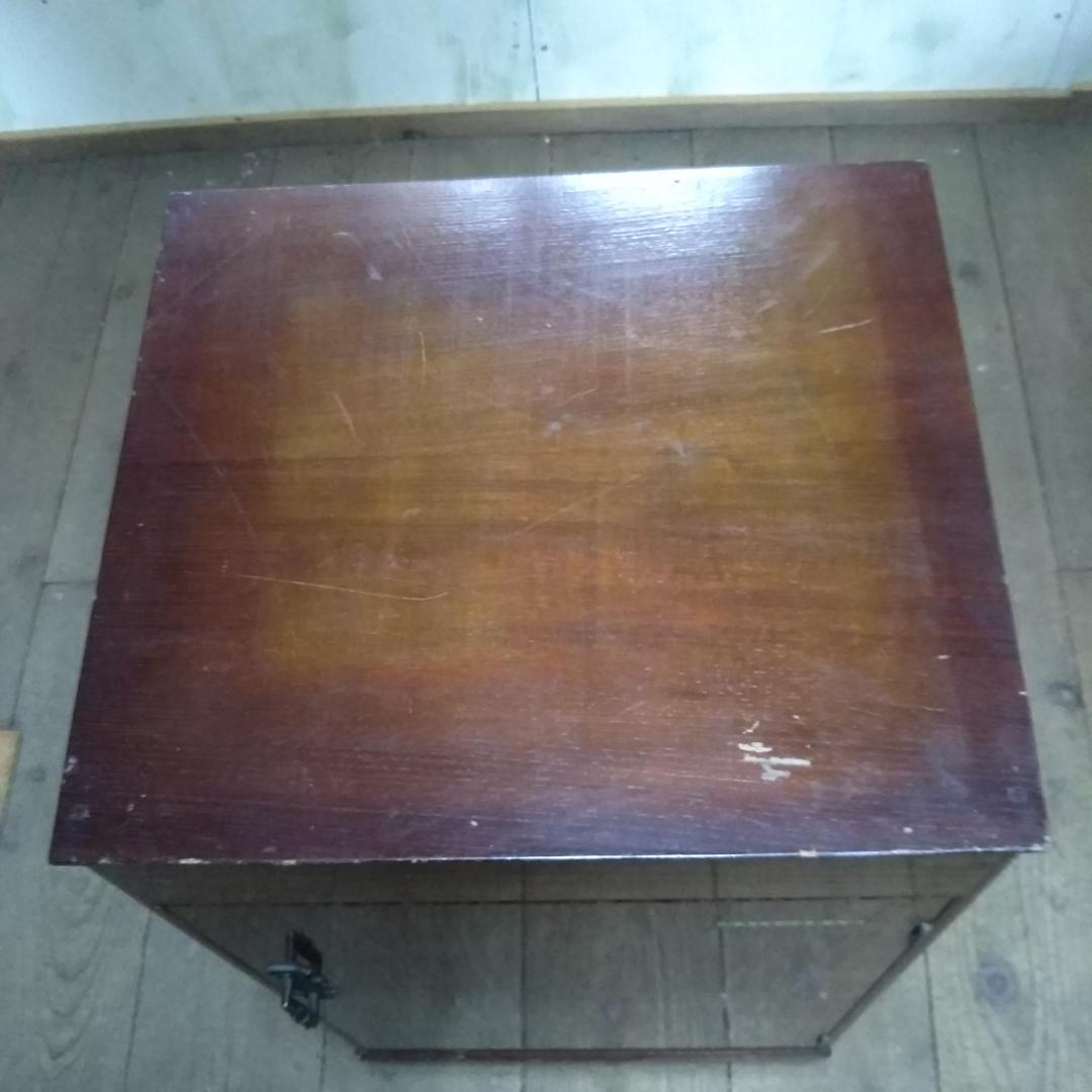 昭和レトロ　レコードラック　キャビネット　NAIAGARA製 アンティーク