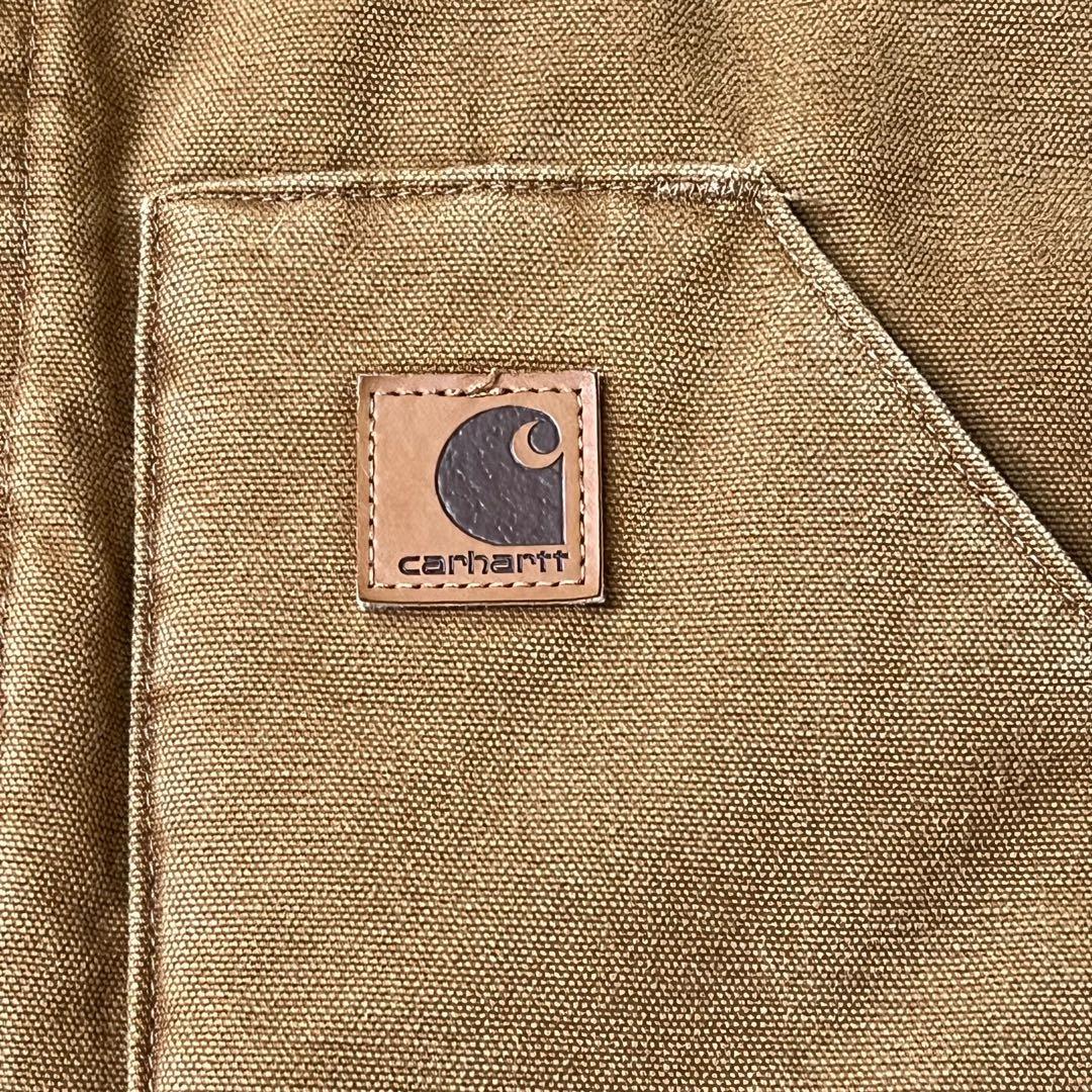 カーハートタグ付きデッドストックヴィンテージサンドストーンダックベストSメキシコ
