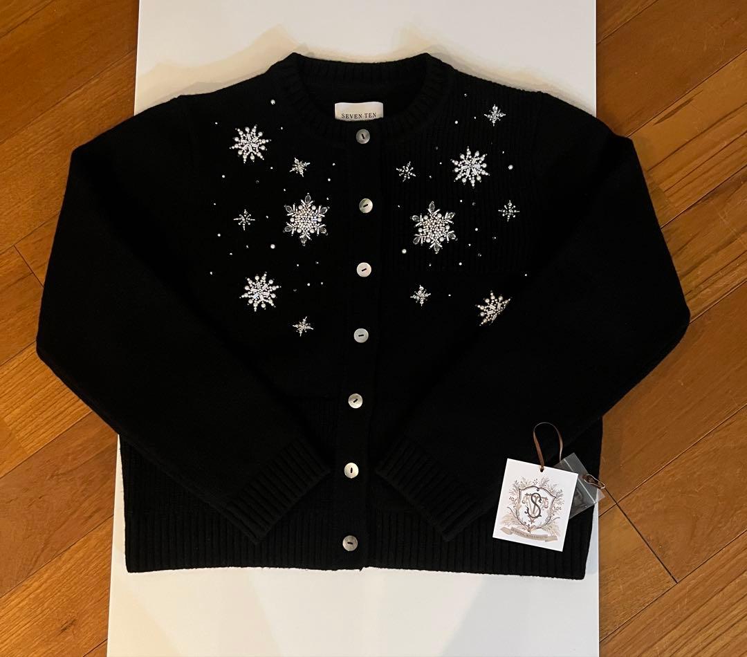 SEVENTEN by MIHO KAWAHITO スノーフレイクカーディガン