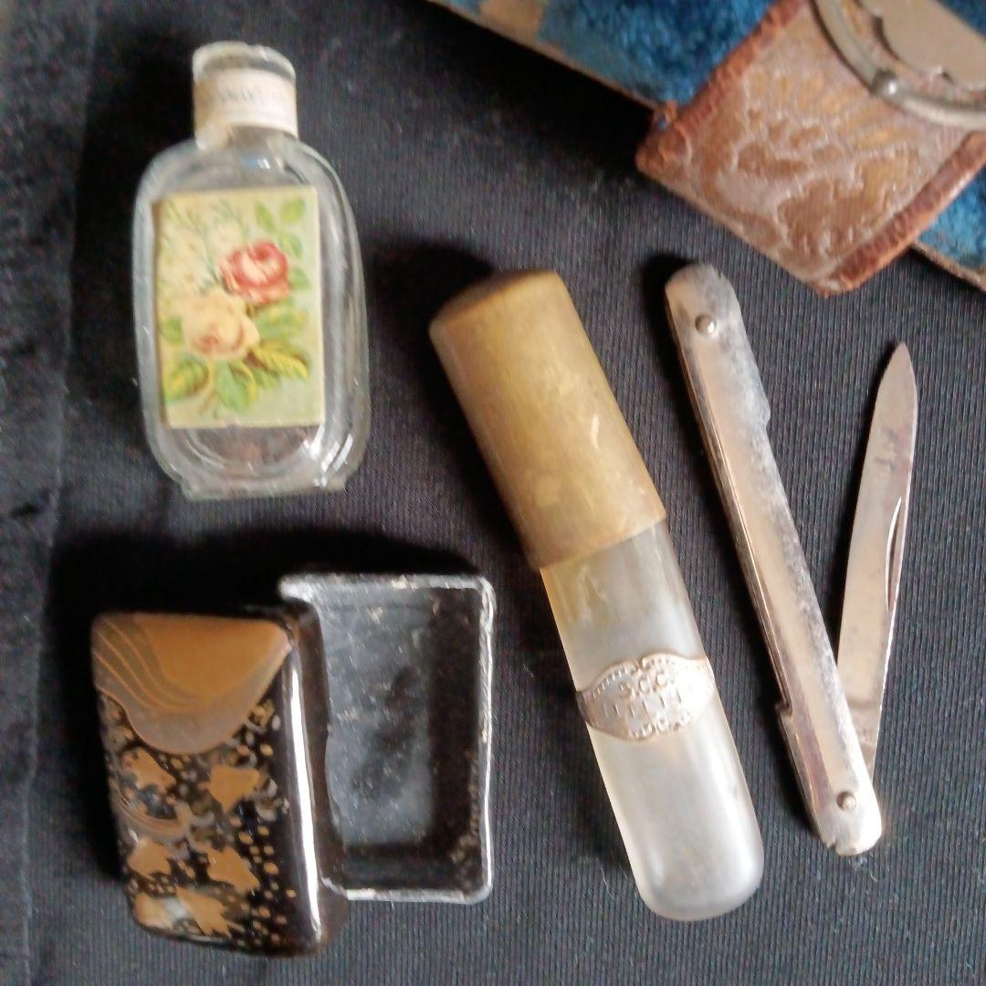 昔の女性の化粧セット日本製骨董品