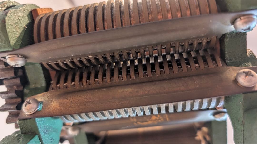 小野式製麺機 両刃 2.2mmと6.5mm