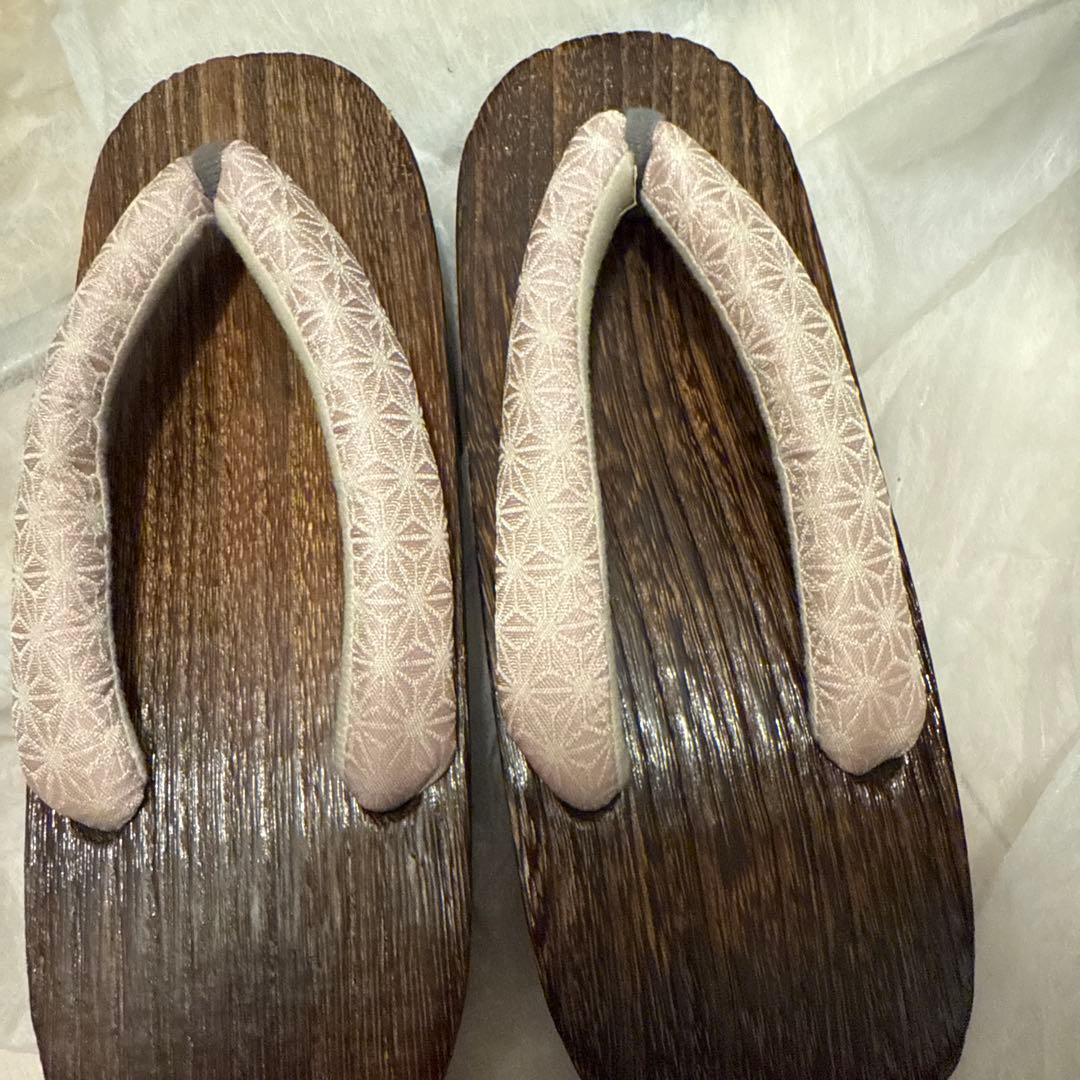 sugar 大人スウィート/ピンク地x百合浴衣　浴衣・帯・下駄+☆兵児帯付き☆