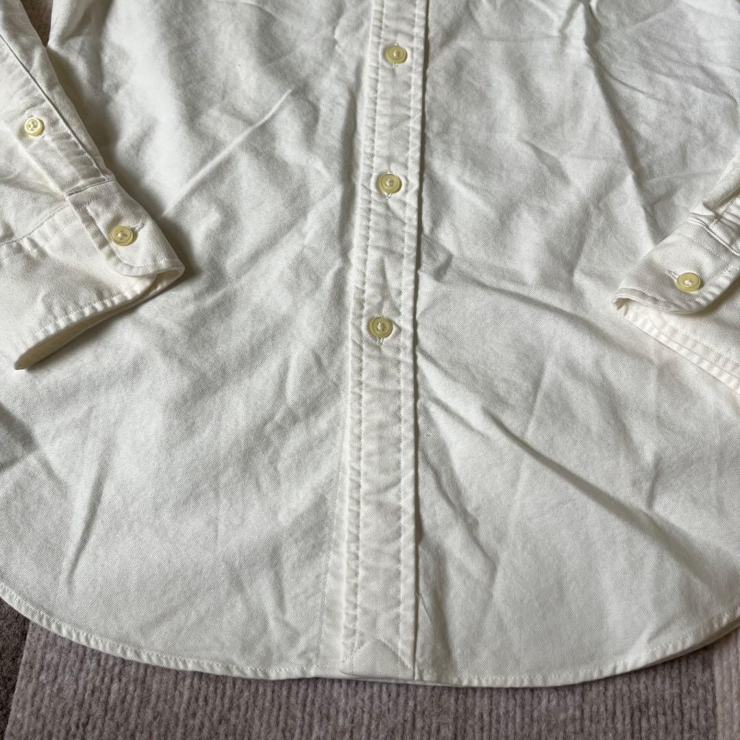 SALE‼️新品タグ付ポロラルフローレンオックスフォードシャツ白Sカスタムフィット