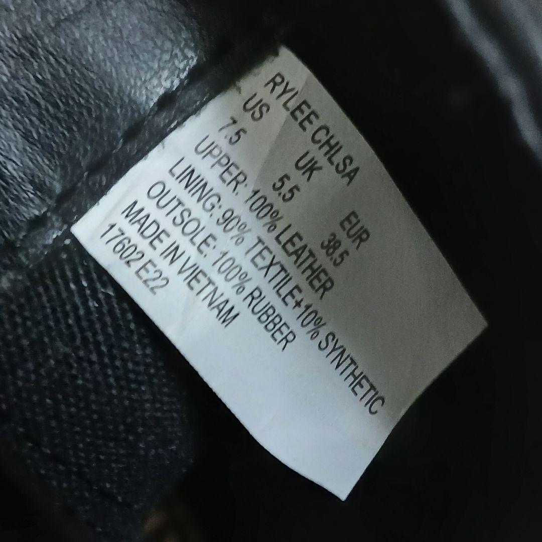 【雨の日も◎】ローレンラルフローレン 防水 サイドゴアブーツ 24.5-25cm