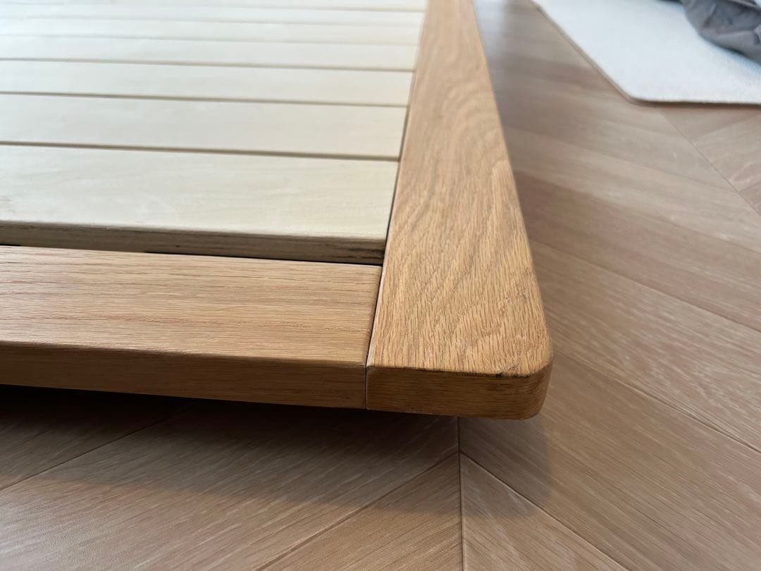 無印良品　木製ベッドフレーム(セミダブル)