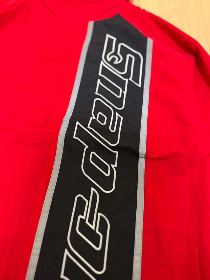 Snap-on ナイロンジャケット レッド　M