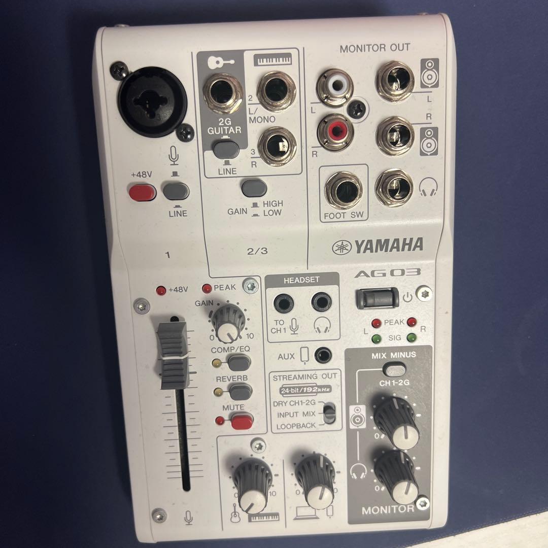 だ*ん様 YAMAHA AG03 MK2