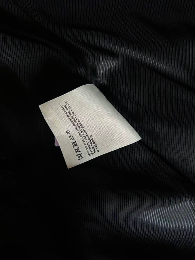 【美品】 Acne Studios ファネルネック コート　ブラック