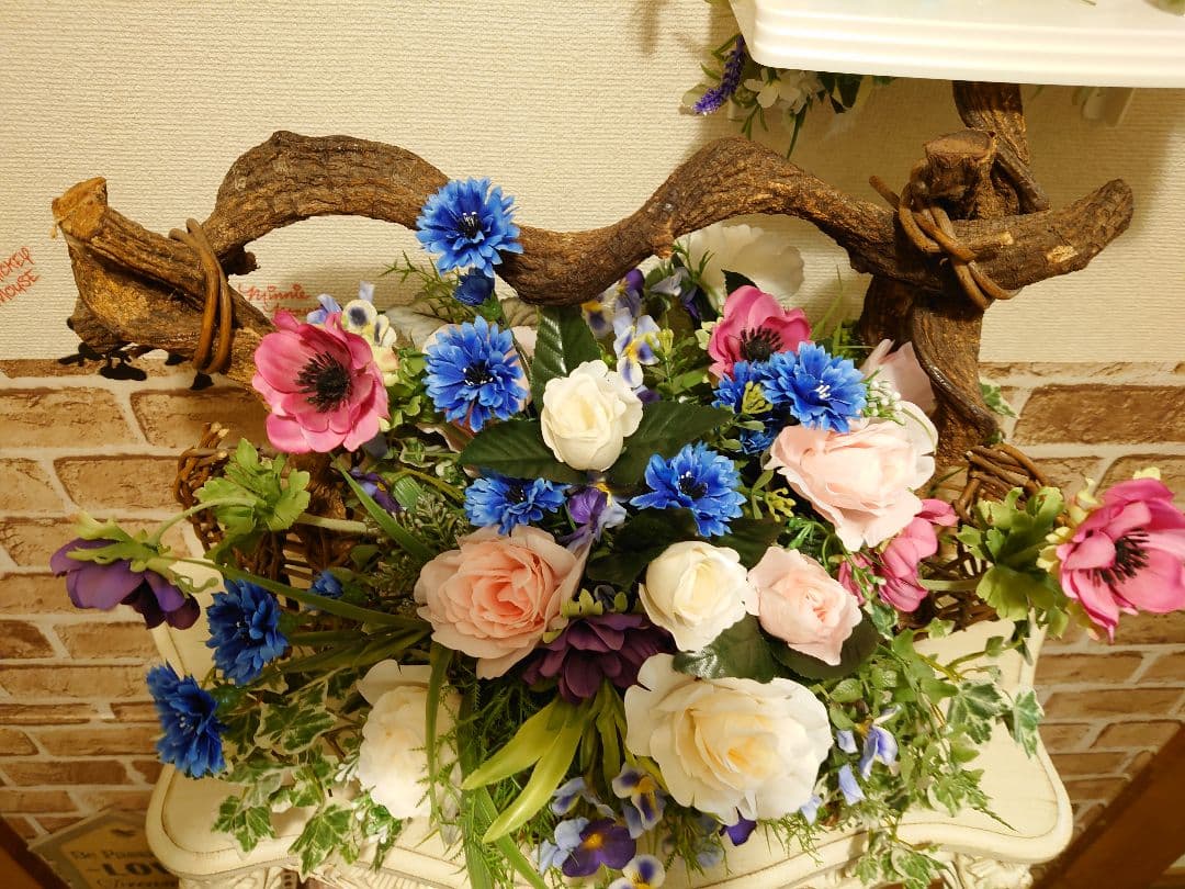 フラワー　オブジェ