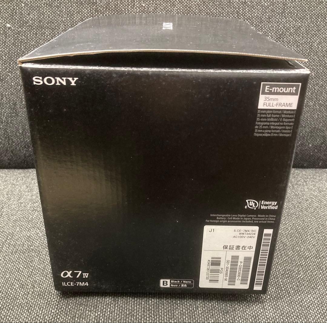 SONY α7iv ミラーレスカメラ 本体