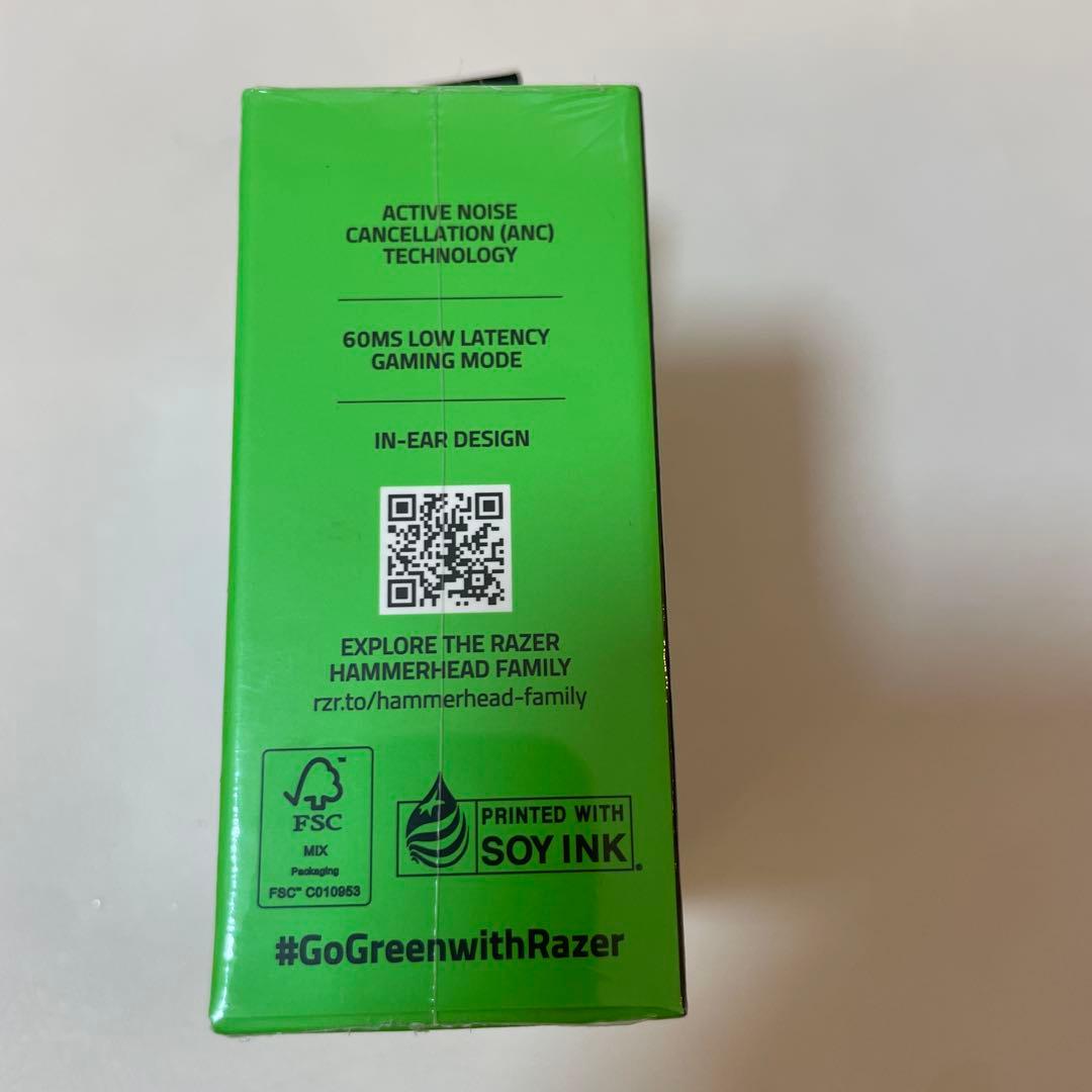 【新品】Razer Hammerhead 第2世代 ゲーミングイヤホン 低遅延