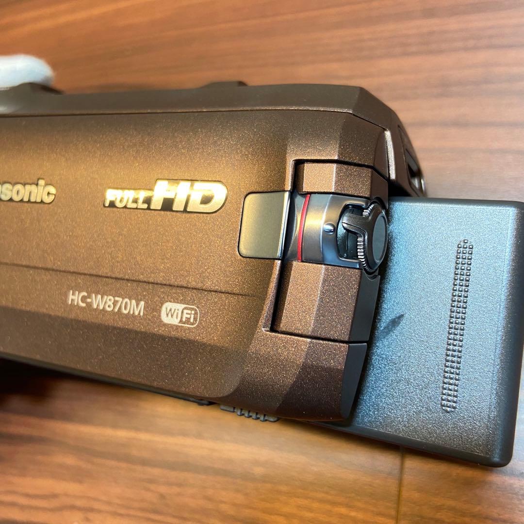 Panasonic HC-W870M ビデオカメラ ほぼ新品 3390