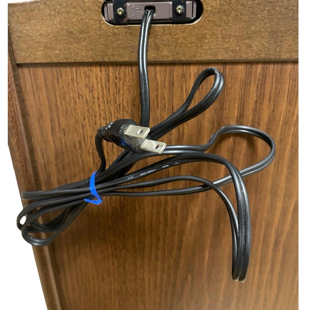 KARIMOKU カリモク　アンティーク家具　電話台　コンセント2口付き！