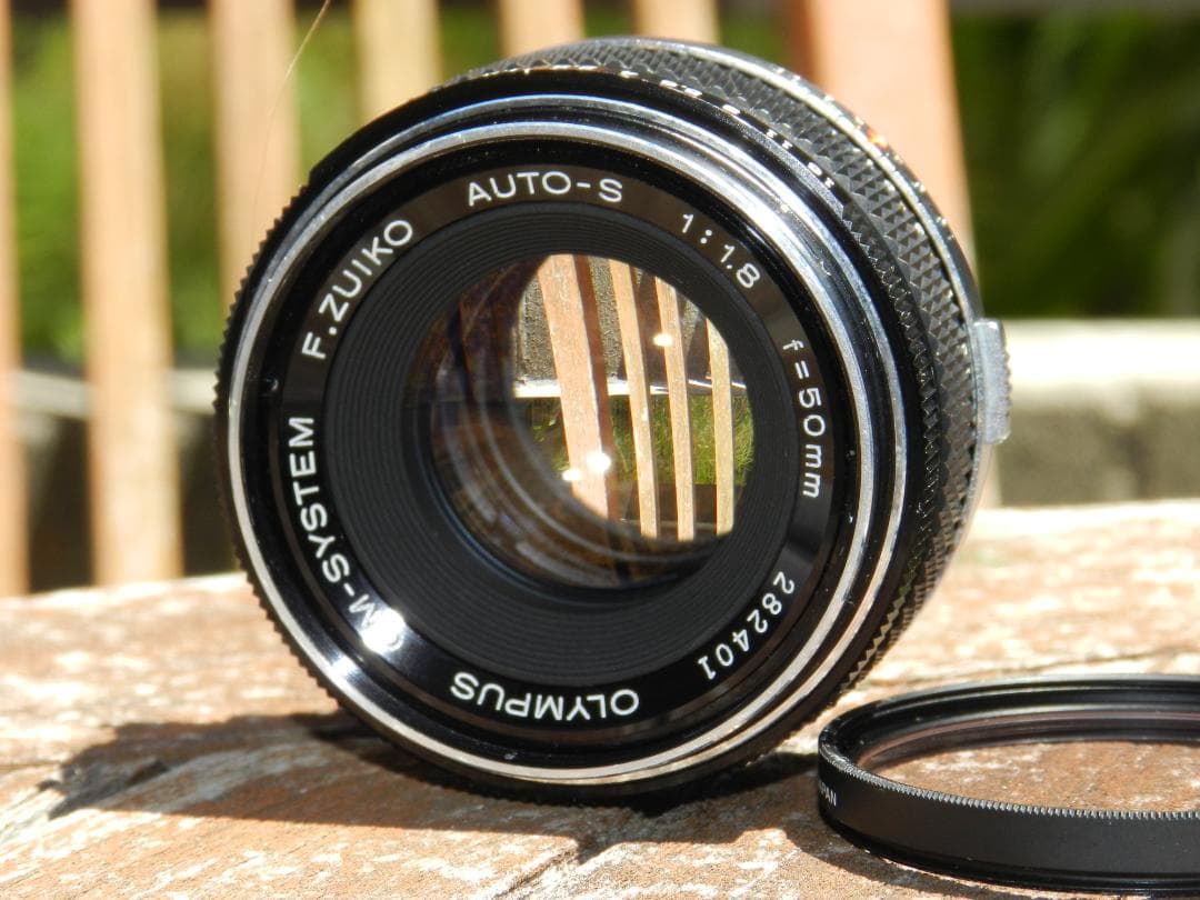 極美品　Olympus F.Zuiko AUTO-S 50mm f/1.8