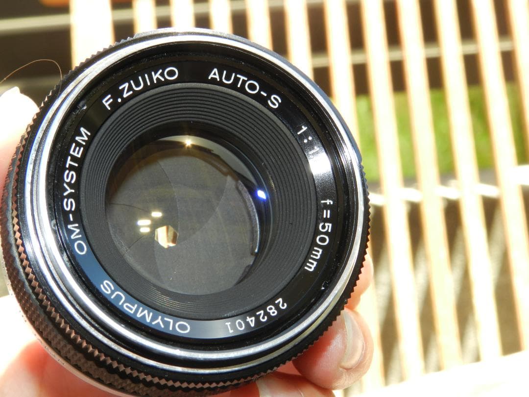極美品　Olympus F.Zuiko AUTO-S 50mm f/1.8