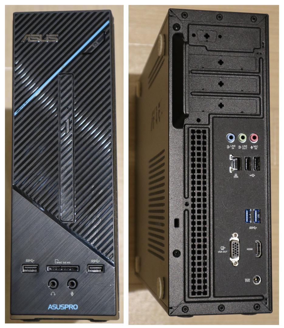 ASUSパソコンD320SF & フィリップスディスプレイセット（中古）